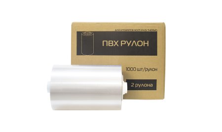 1000N Eco-Standard Рулон ПВХ пленки (1000 шт/рул, 2 рул/кор)